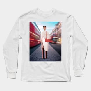 Mia - Street Style Woman Long Sleeve T-Shirt